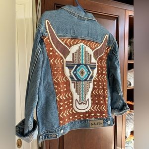 Custom Embroidered Denim Jacket
